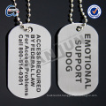 2016 hot metal dog tag wholesale